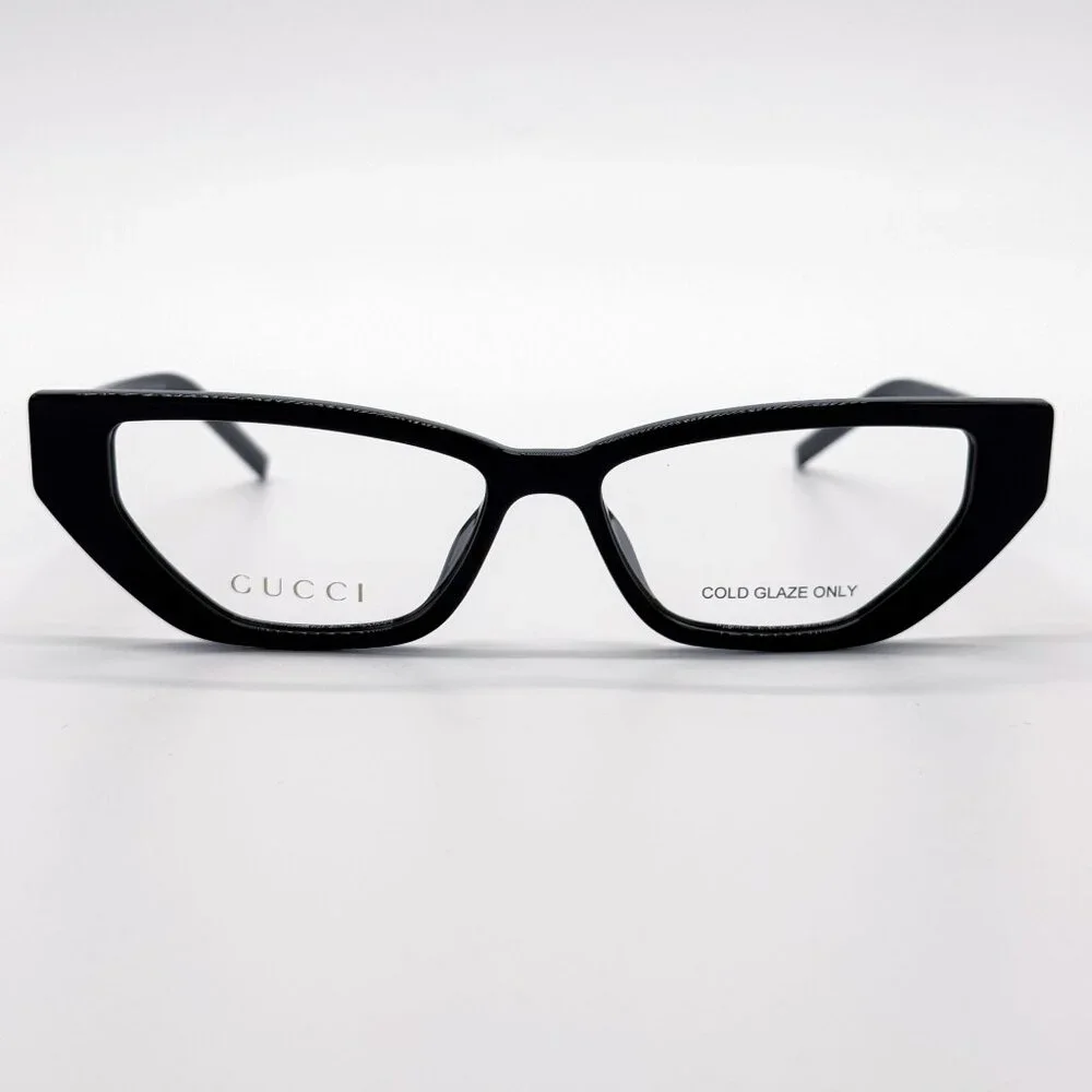 NEW GUCCI GG1683O 001 EYEGLASSES WOMEN BLACK EYEWEAR